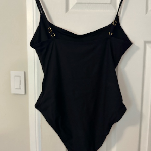 Andie black ribbed swimsuit - Picture 5 of 5